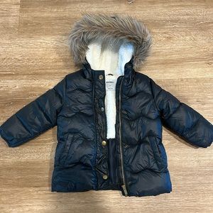 Old Navy Puffer Black 2T